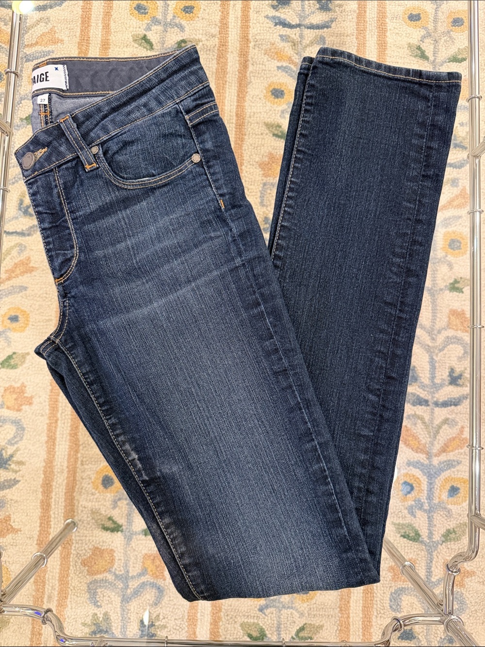 PAIGE Skylight Straight Jeans
